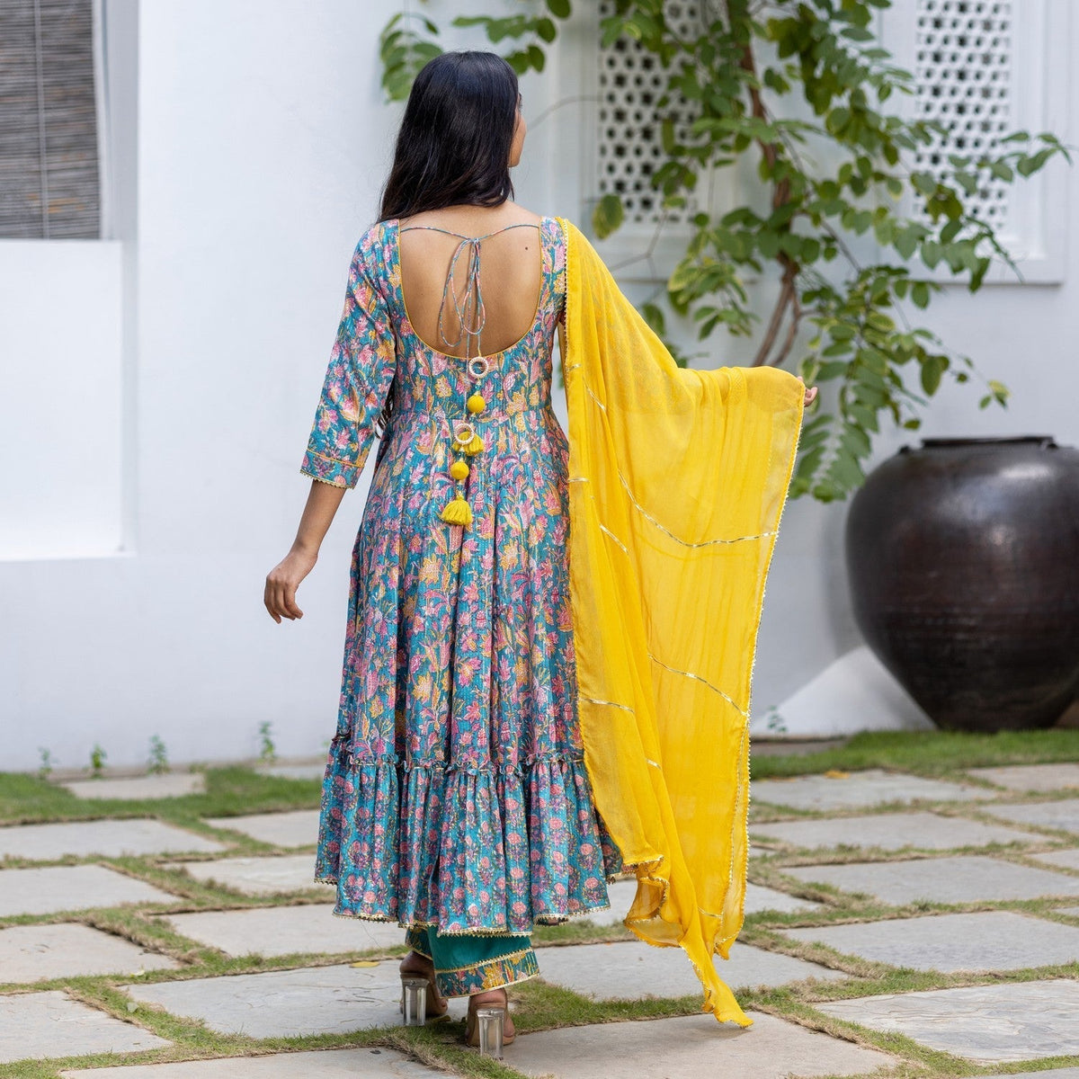Kinjal Lurex Suit Set