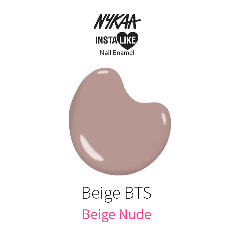 NYKAA Nail Enamel Beige BTS 350 9 Ml