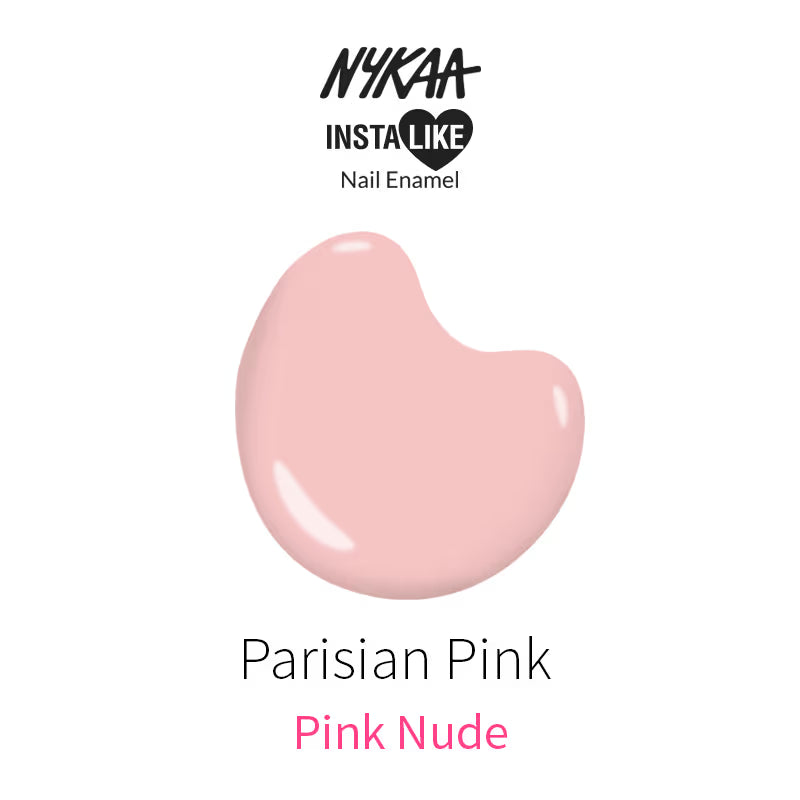 NYKAA Nail Enamel Parisian Pink 348 9 9 Ml