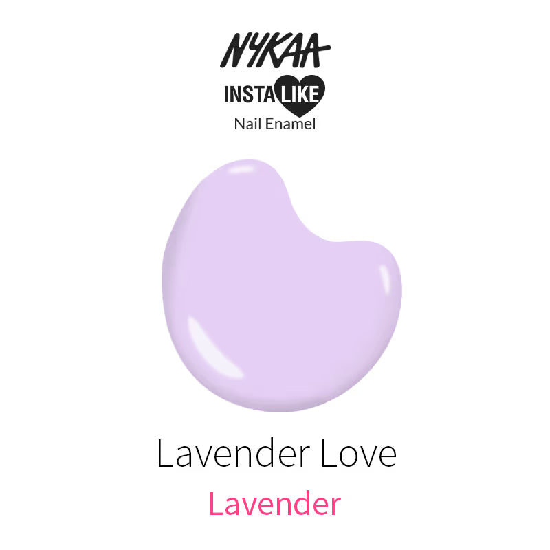 NYKAA Nail Enamel Lavender Love 355 9 Ml