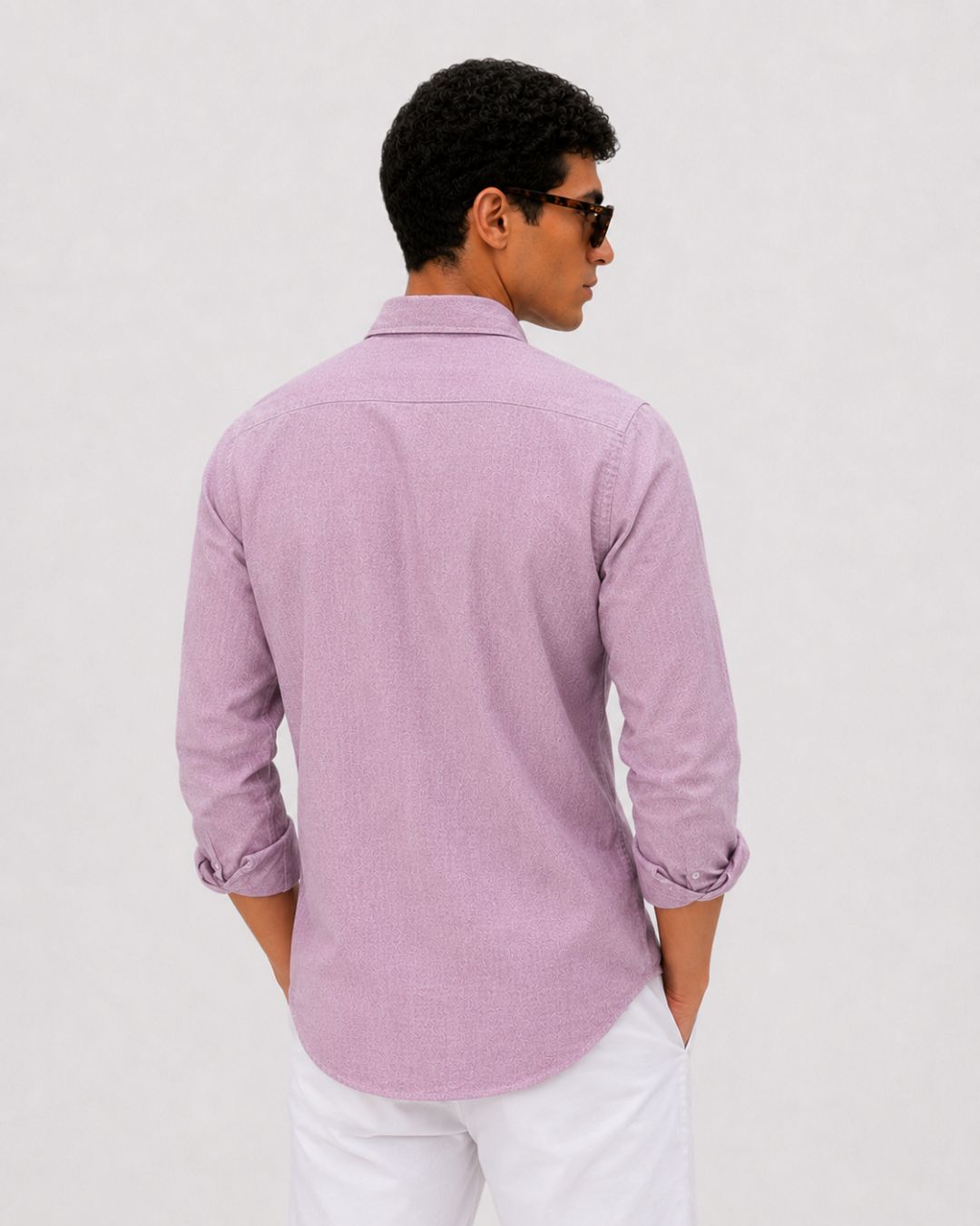 Lavender Linen Shirt
