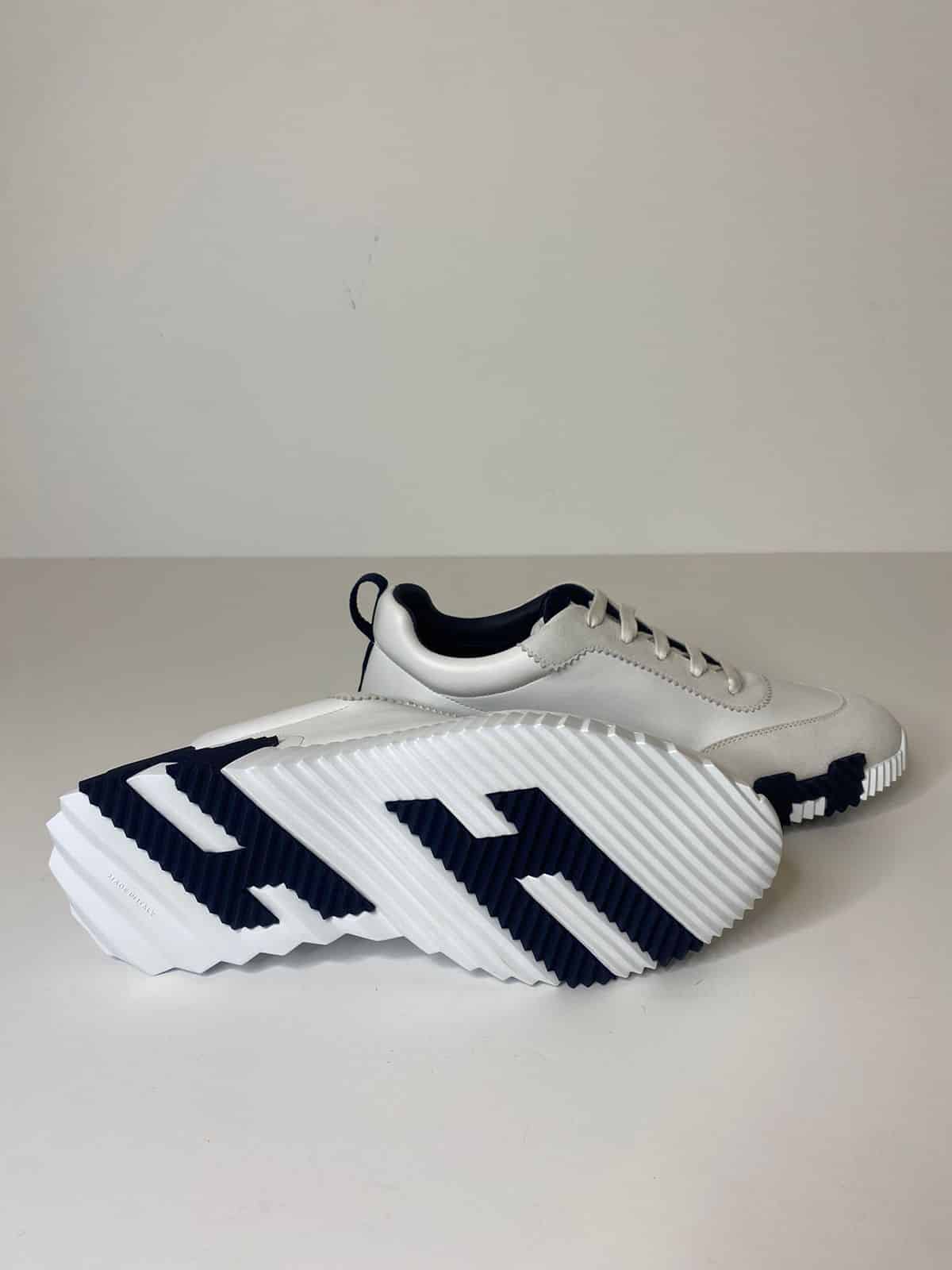 Hermes Bouncing Sneaker Navy blue/white