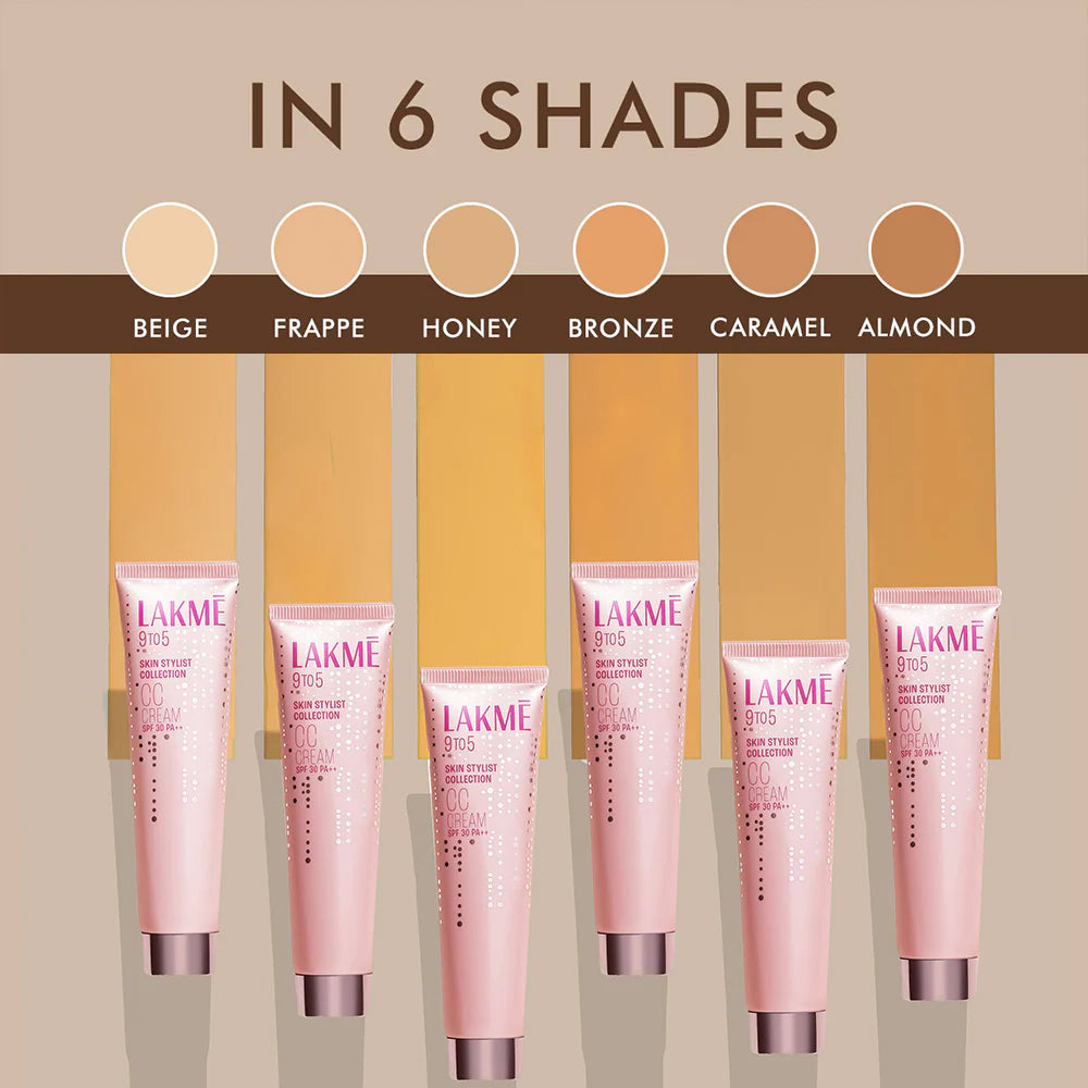 Lakme 9 To 5 Honey CC Complexion Care Cream