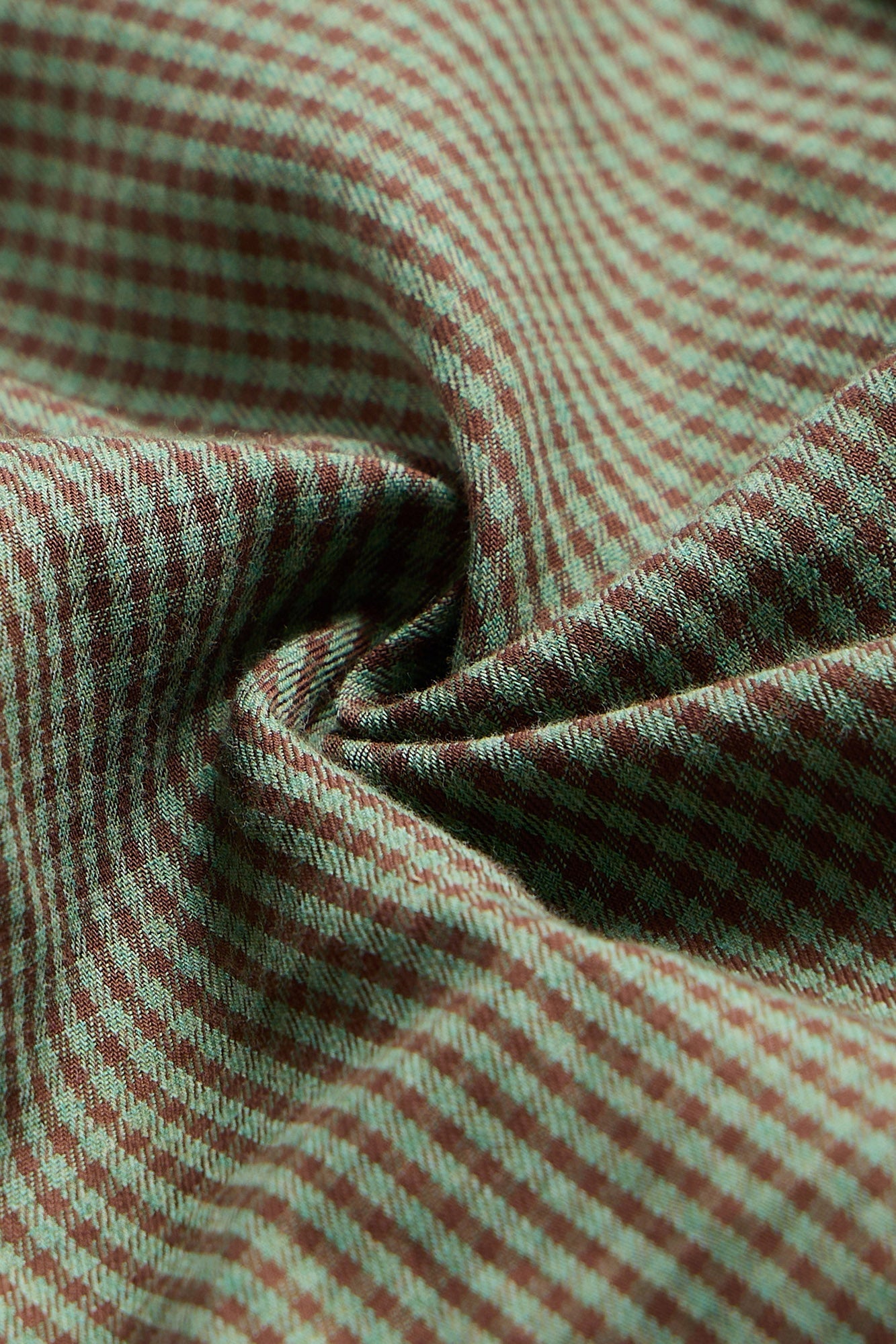 Green & Brown Check Shirt