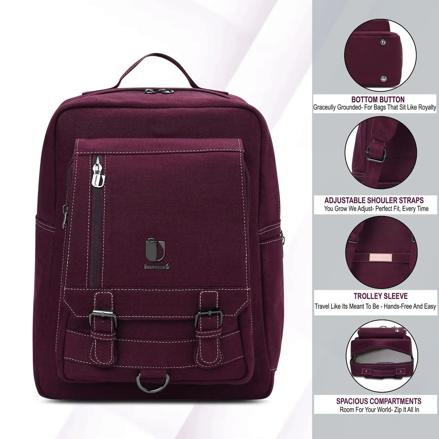 Thread Thrive - Fuchsia Bloom | Backpack