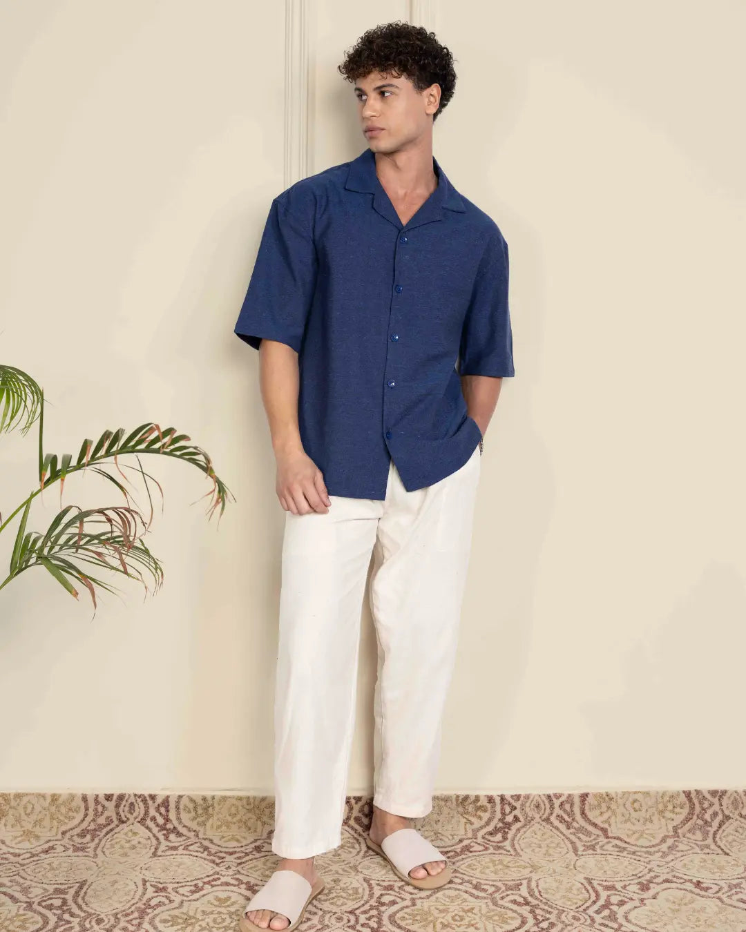 Classic Dark Blue Coord Set House of Pure Eco