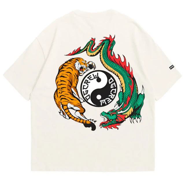 OFF WHITE DRAGON TIGER TEE