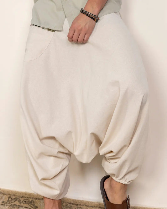 Aladdin Low Crotch Harem Pants House of Pure Eco