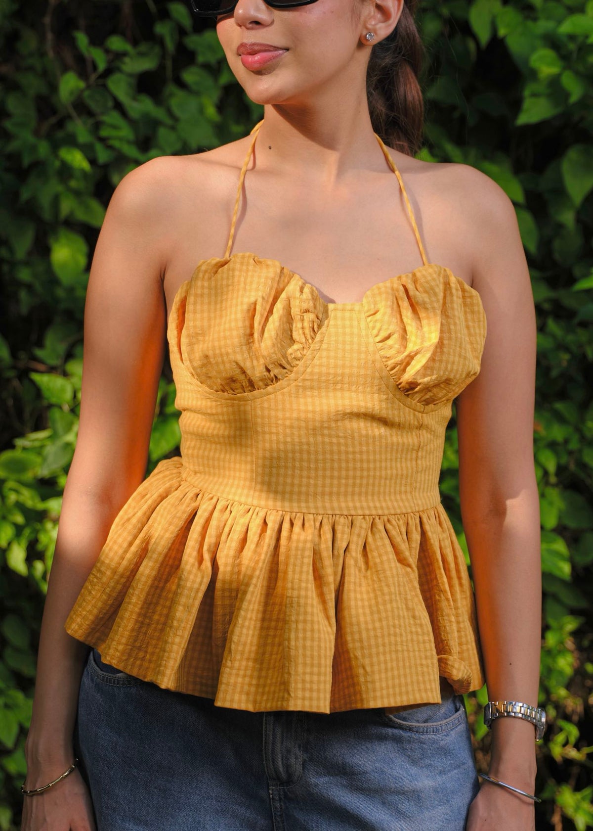 Picnic Gingham Top