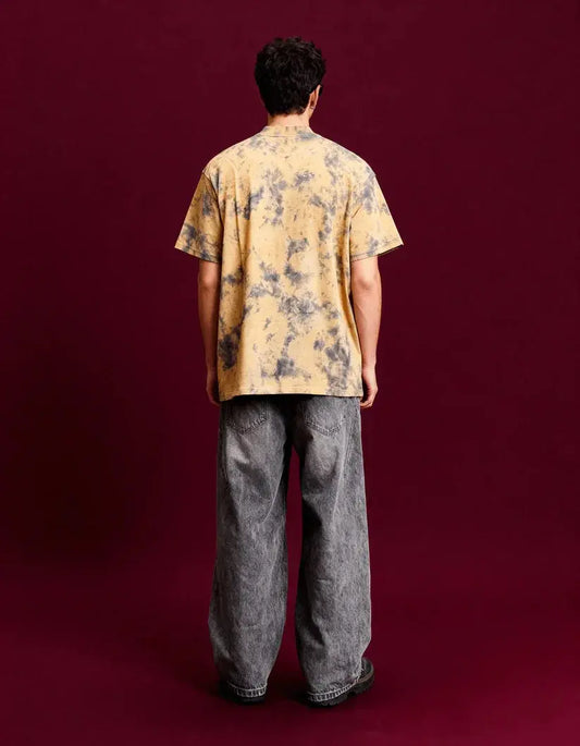 Rust Orange Smoke Oversized T-Shirt Boozee