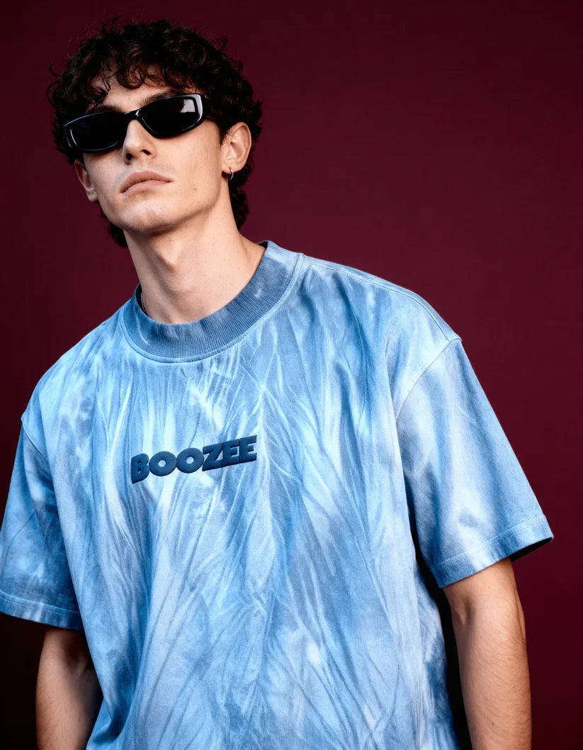 Unisex Blue Ice Dyed T-Shirt