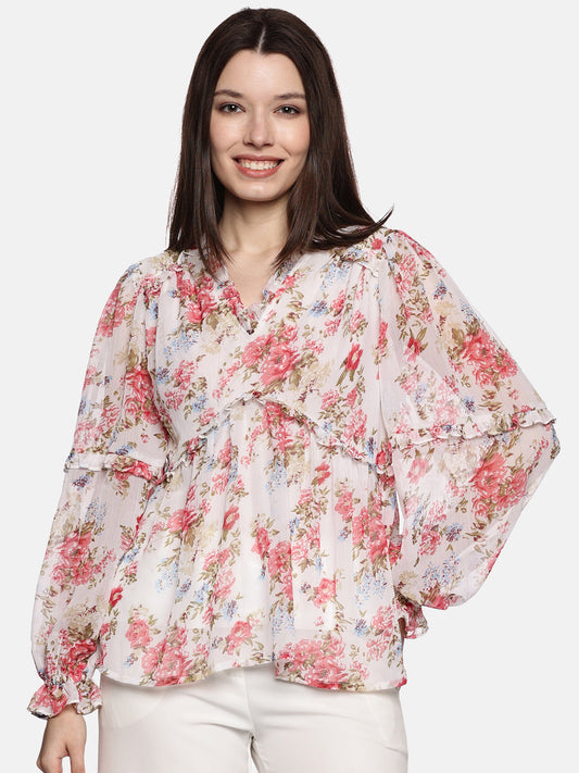 Buy printed tops for women online