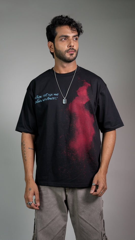 Dark Secret Black Men’S Oversized T-Shirt Rustlines