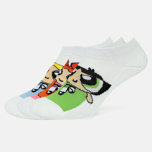 Women’s Powerpuff Girls Themed Ankle Socks SocksXpress