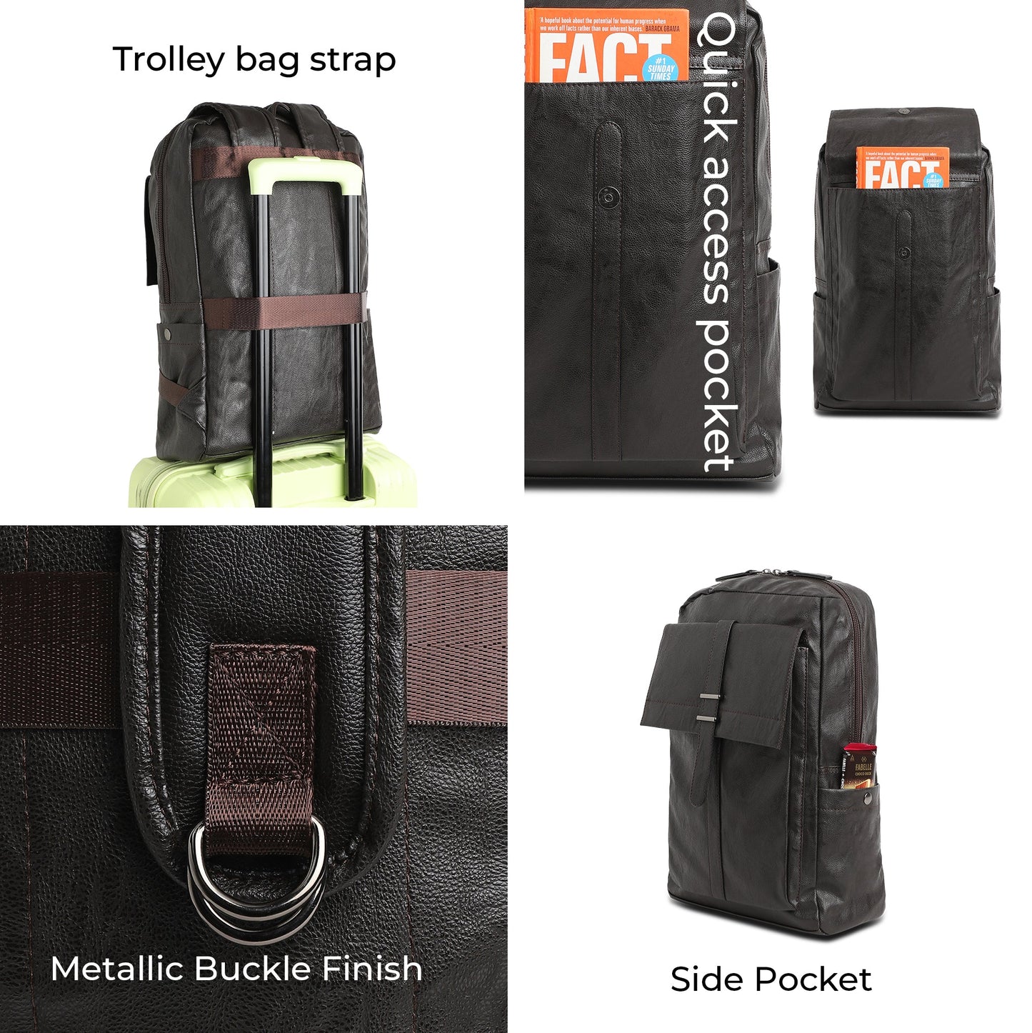 The Pioneer Backpack - Chocolate Brown