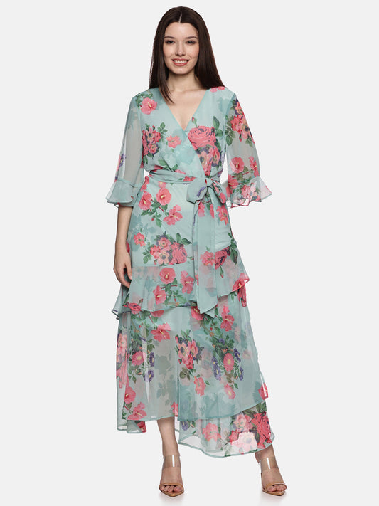 Floral Printed Dress For Women