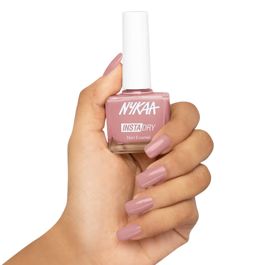 Nykaa Insta Dry Nail Enamel - 344 Nude Notification 9 MILLI_LITRE