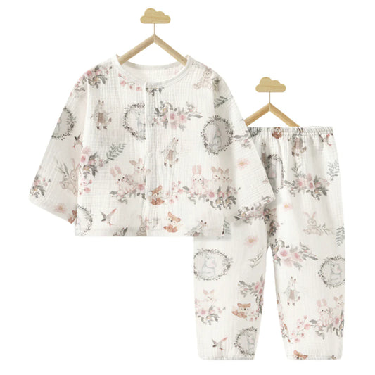 Woodland Bunny Kids Nightsuit