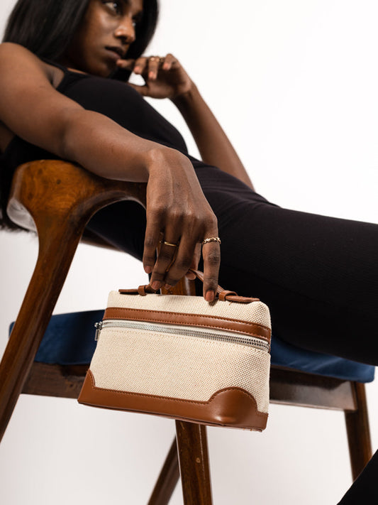 Boxed Bliss Brown Sling Bag Charme