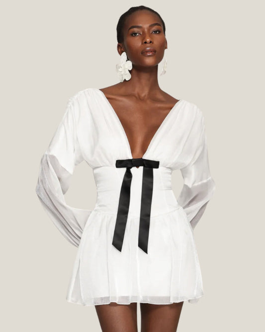 The Enchanted Bow Mini Dress