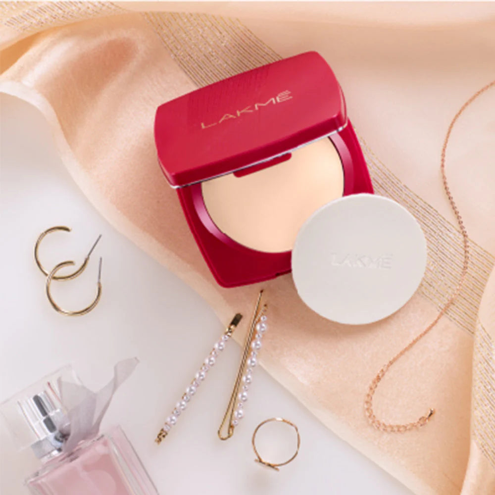 LAKME FOREVER MATTE COMPACT - Natural Coral
