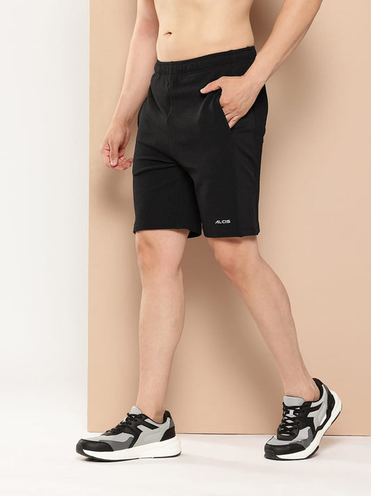 Alcis Men Regular Fit Waffle Shorts