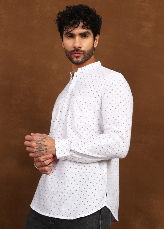Fabmade Nova Dot Short Kurta