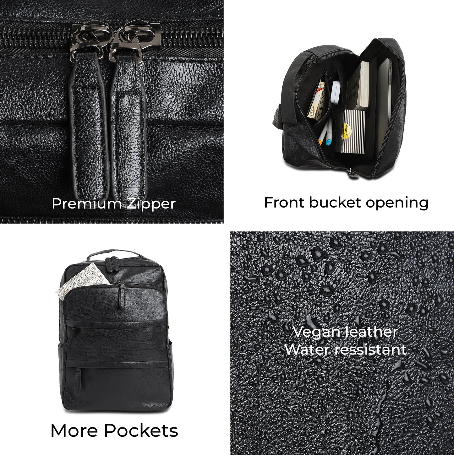 The Urban Drifter Backpack - Midnight Black