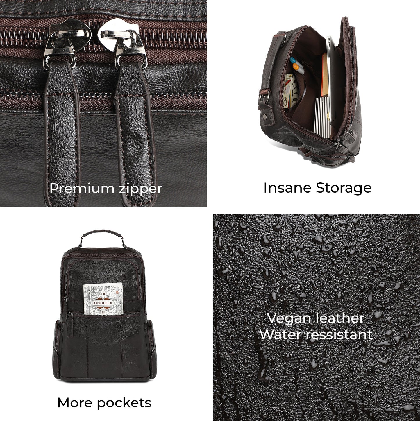 The Urban Safari Backpack - Mocha Brown