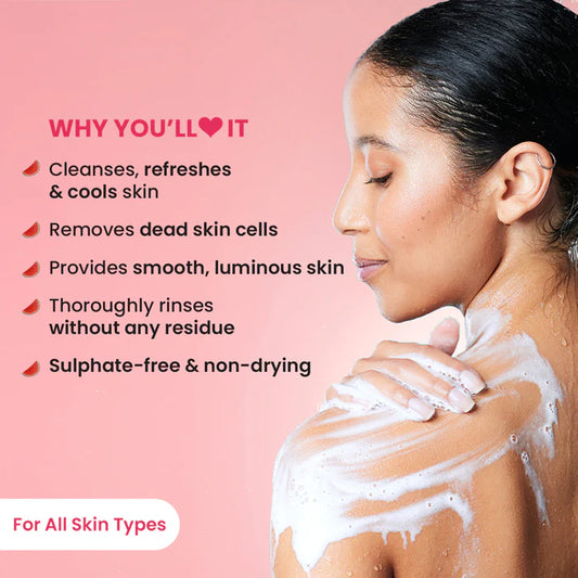 Watermelon Cooling Glycolic Acid Shower Gel-250ml
