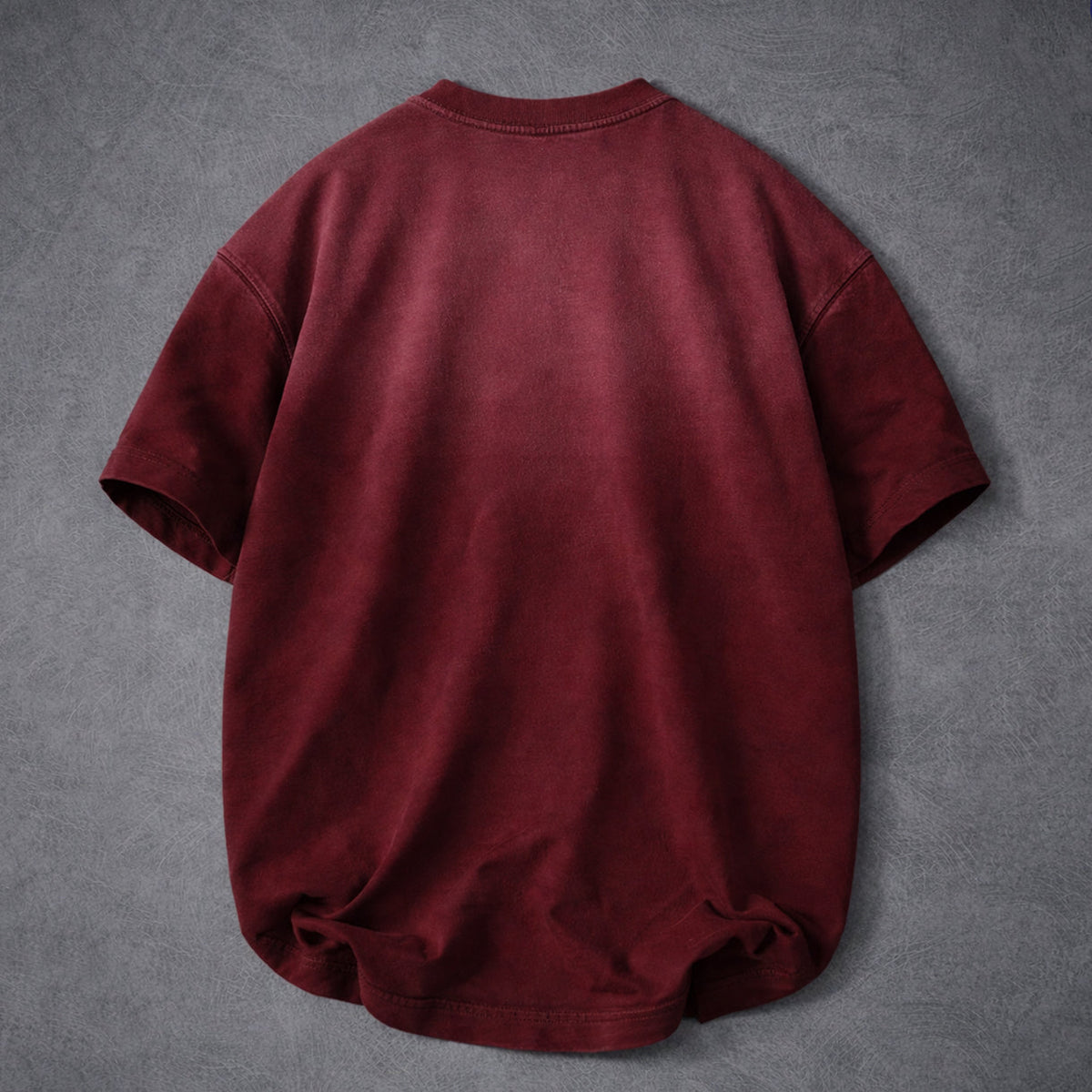Sunfade Red Oversized Tee