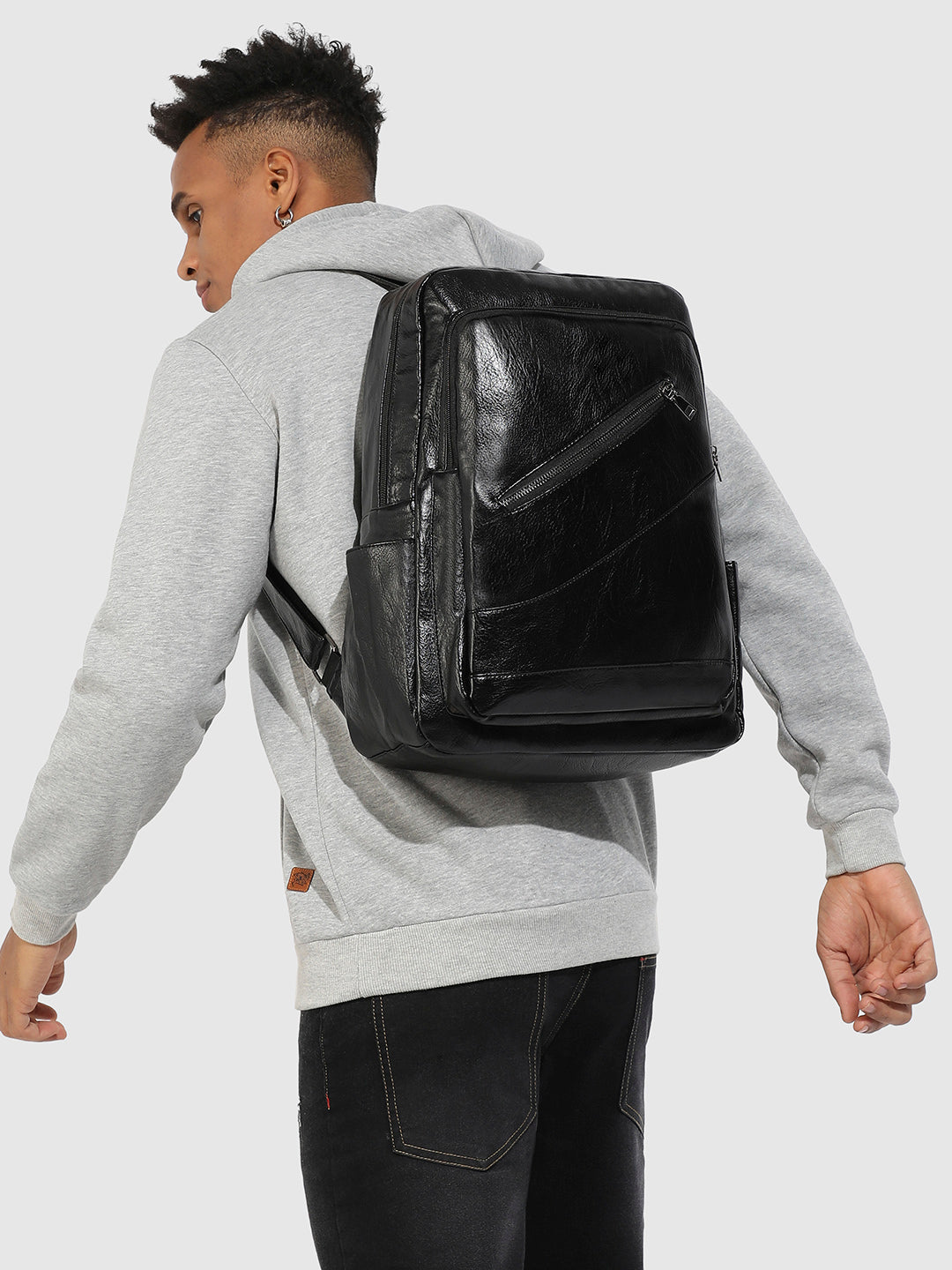The City Backpack - Grease Black
