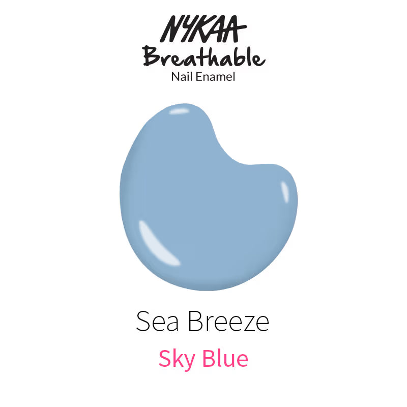 Nykaa Nail Enamel Breathable Nail - Sea Breeze 328 9 MILLI_LITRE