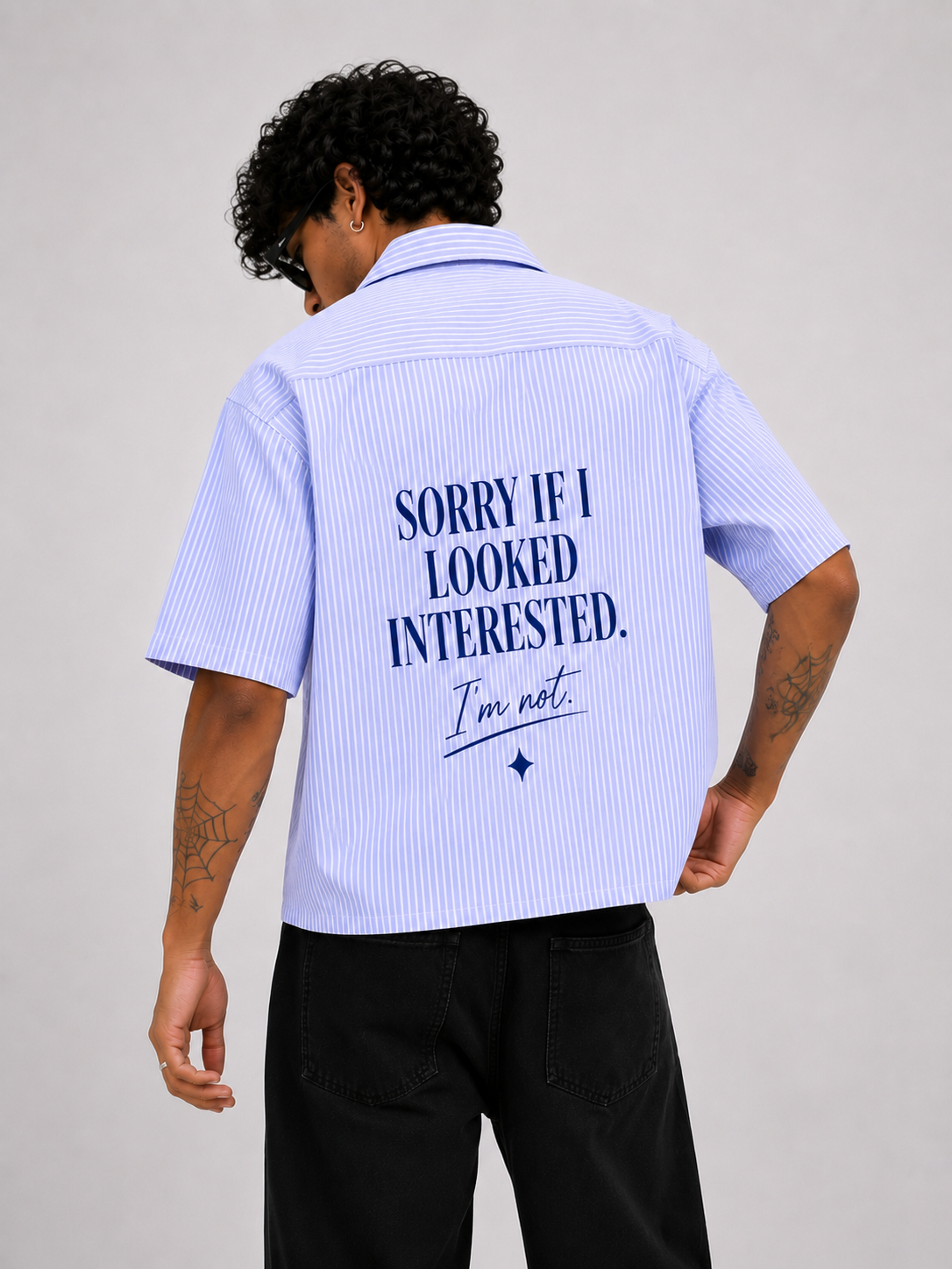Looked Interested Boxy Fit Shirt