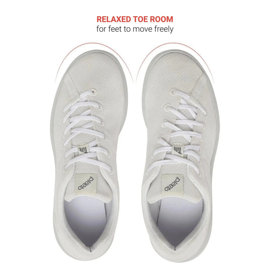 Men’s Classic White Casual Shoes Plaeto