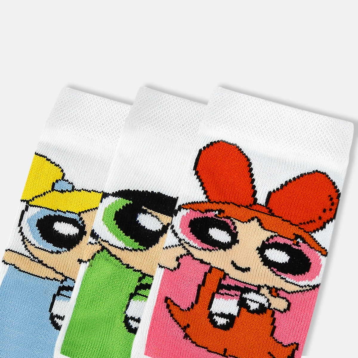Women’s Powerpuff Girls Themed Ankle Socks SocksXpress