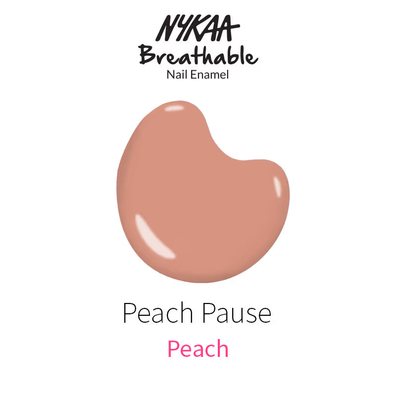 Nykaa Nail Enamel Breathable Nail - Peach Pause 319 9 MILLI_LITRE