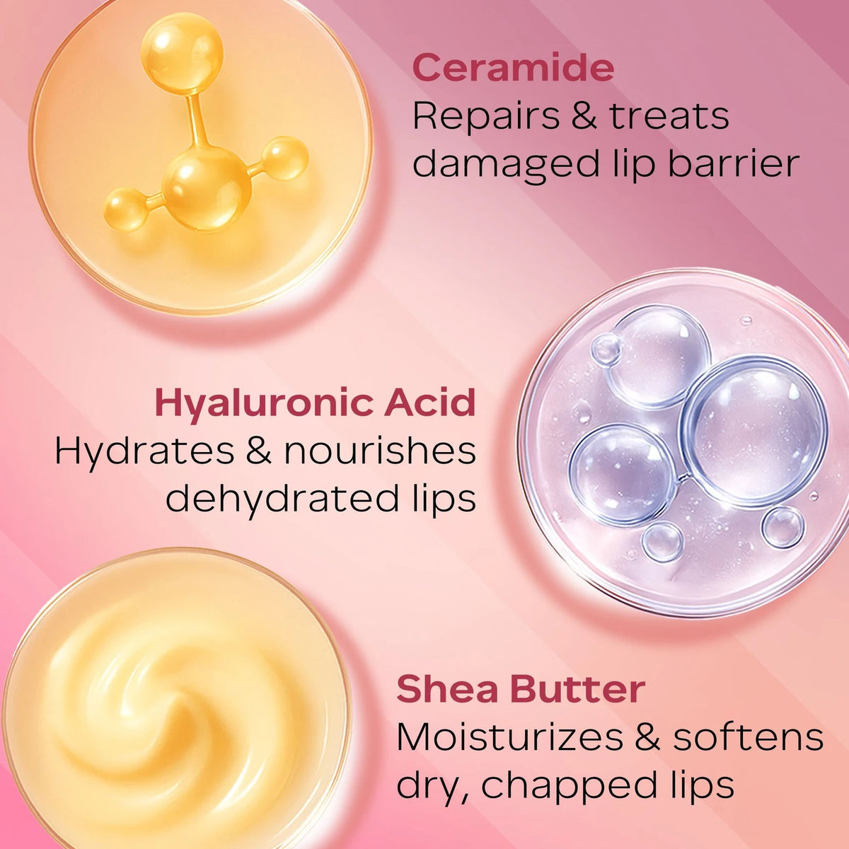 FACES CANADA Ceramide Care Lip Balm with SPF50PA+++ Clear Natural