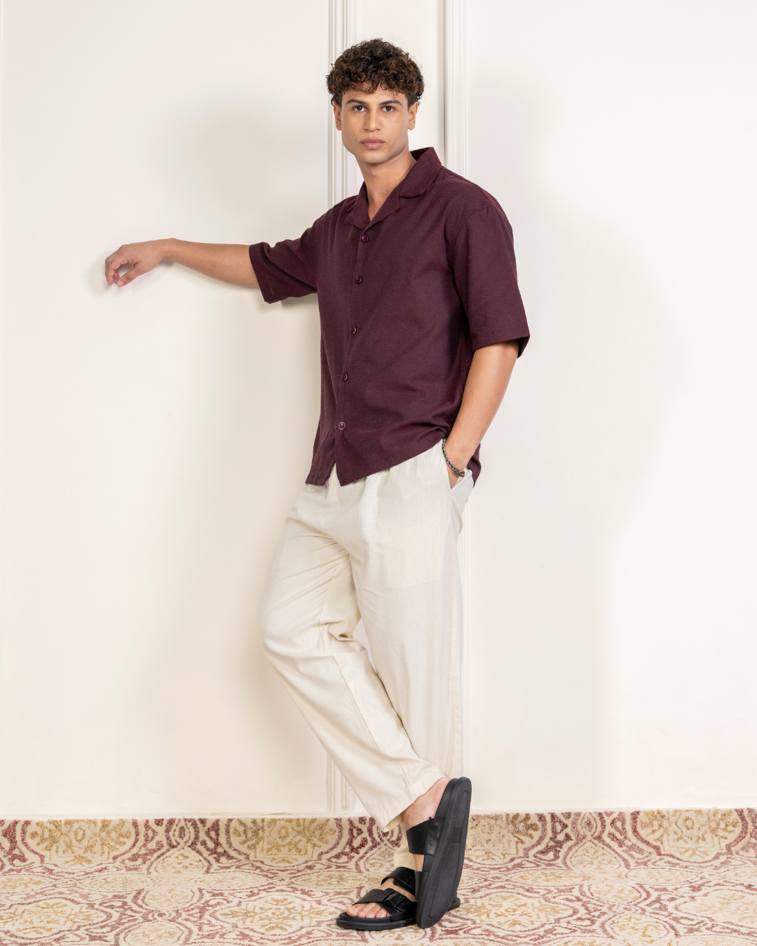 Wineberry Relaxed Co-ord Set