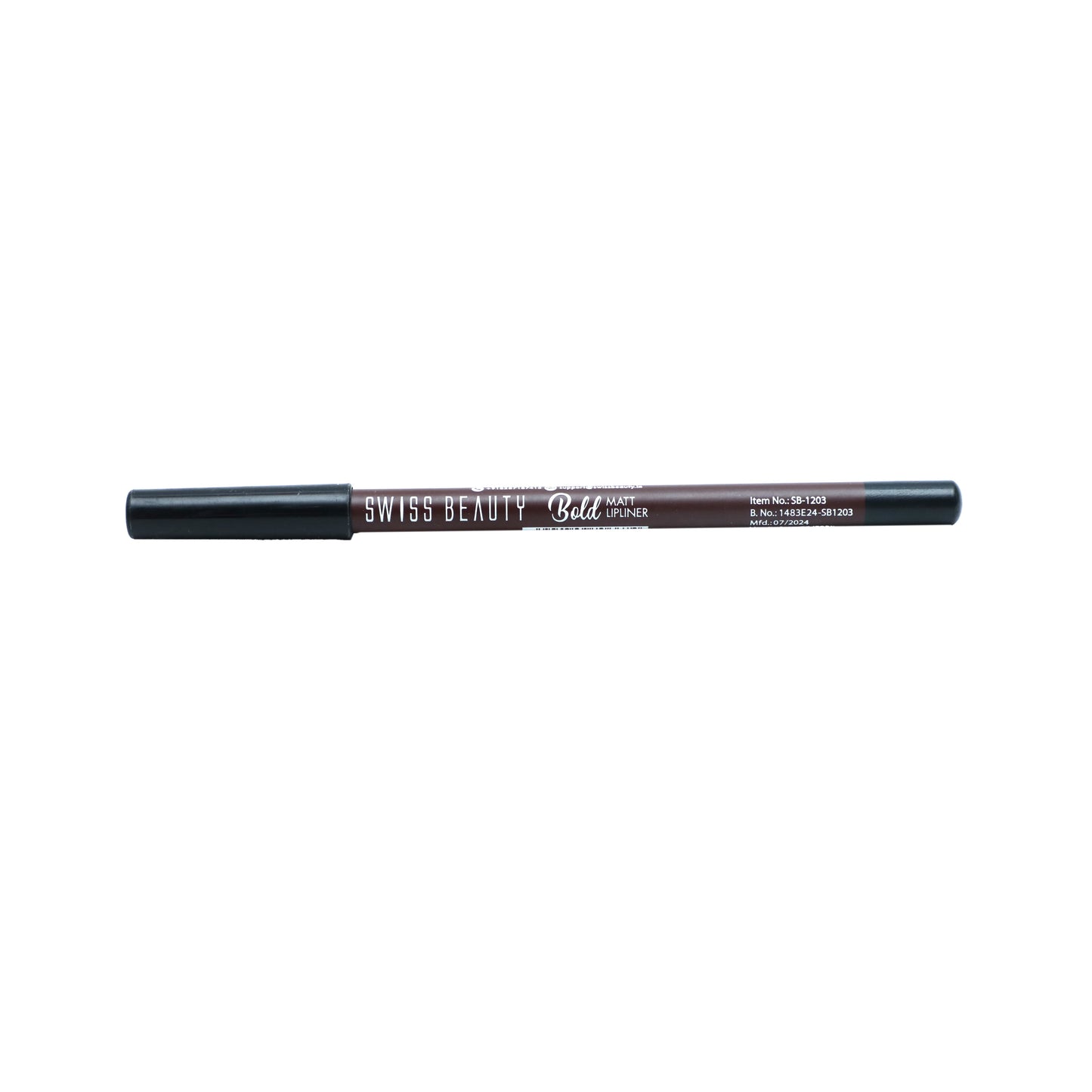 SWISS BEAUTY Bold MATT LIPLINER - DARK CHOCOLATE 12 1.6 GRAM