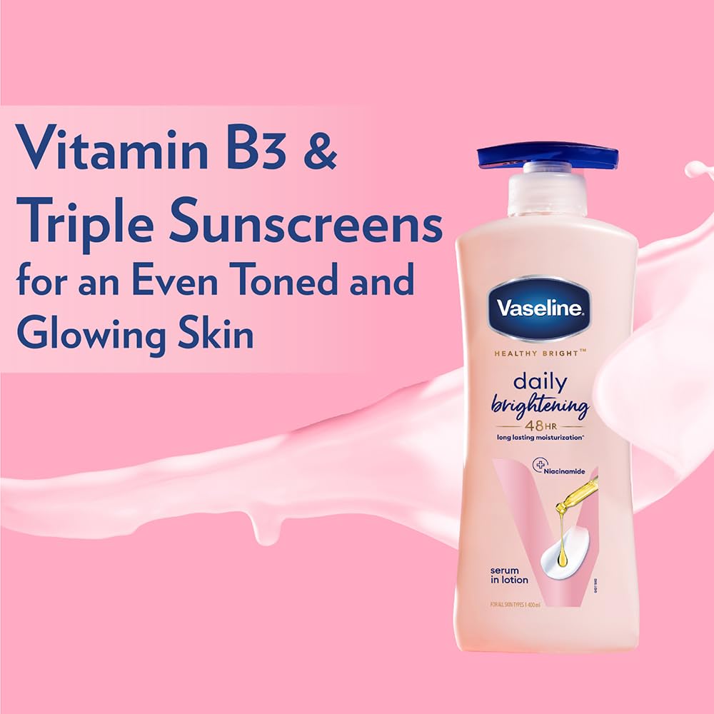 Vaseline daily brightening Niacinamide serum in lotion 200 ml