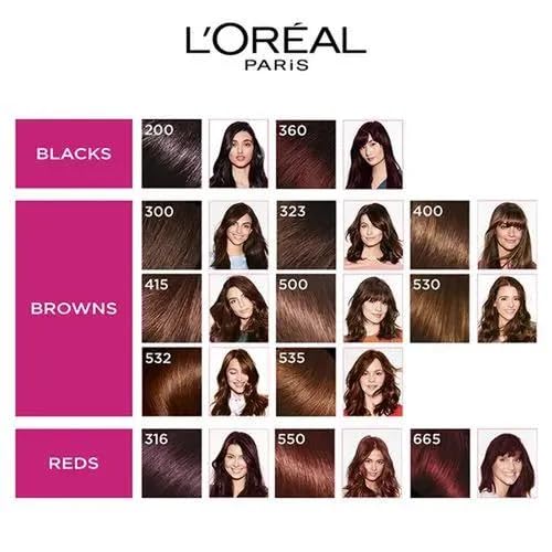 LOREAL PARIS CASTING CREAM HAIR COLOR - 500 MEDIUM BROWN