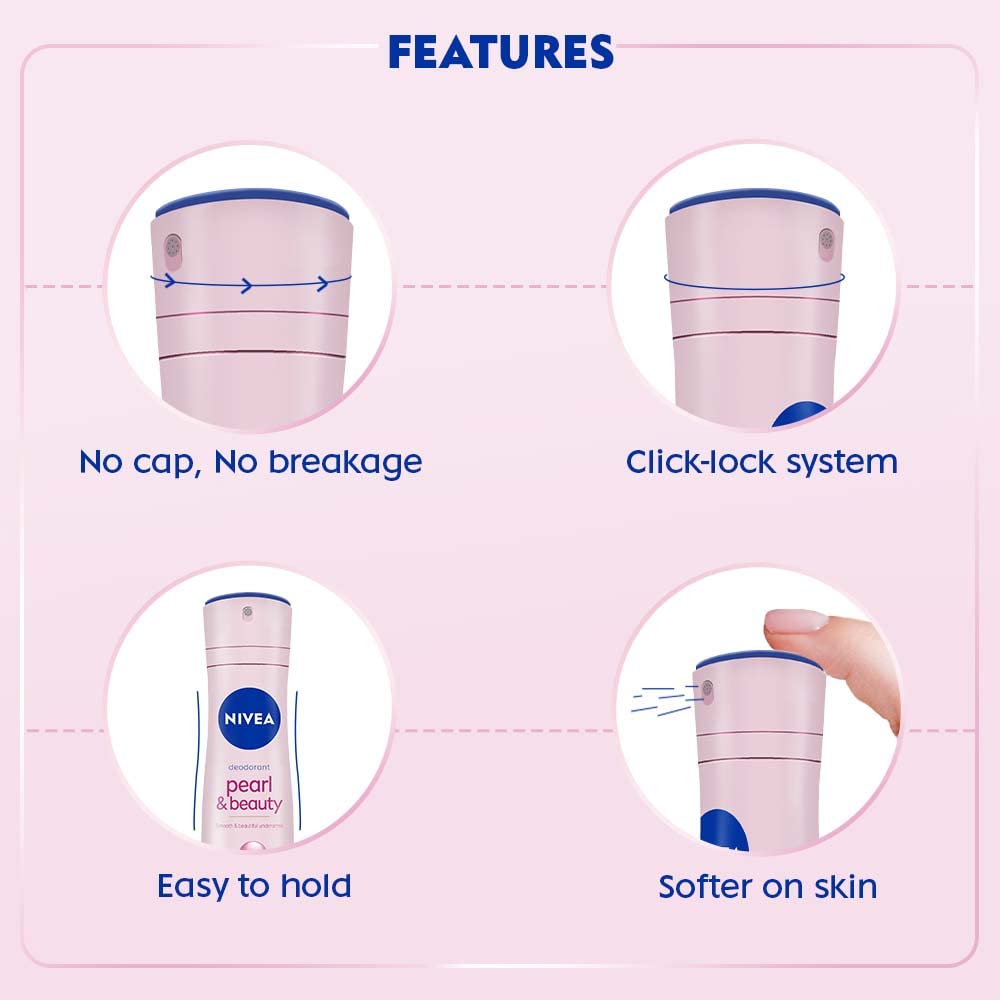 Nivea Pearl & Beauty Deodorant 150 ml