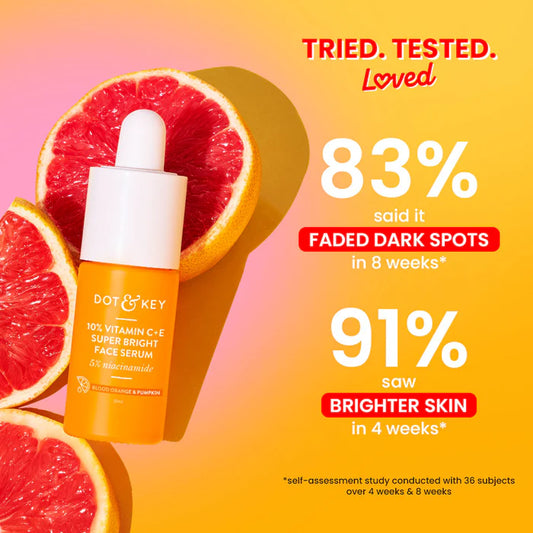 10% Vitamin C +E Super Bright Face serum 10ml