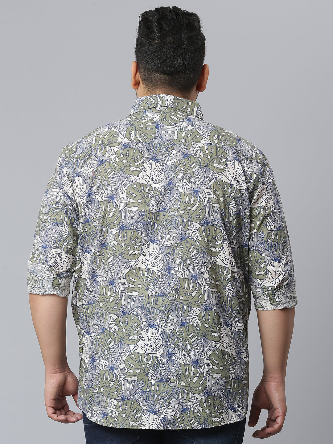 Stylish Floral Design Casual Shirt
