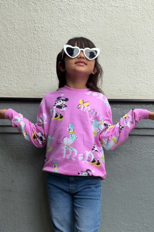Minnie and Daisy Bestie Sweatshirt Nap Chief