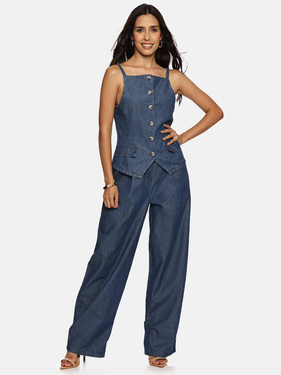 IS.U Light Blue Co-ord set