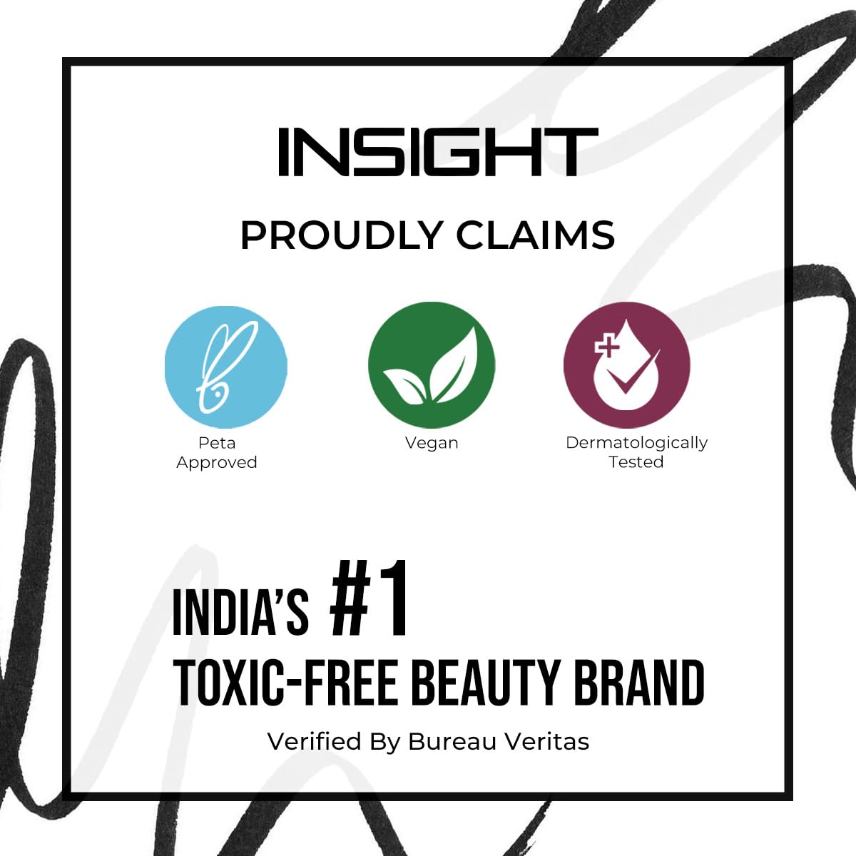 Insight Cosmetics Waterproof Eye Ink, Brown 6.5 g