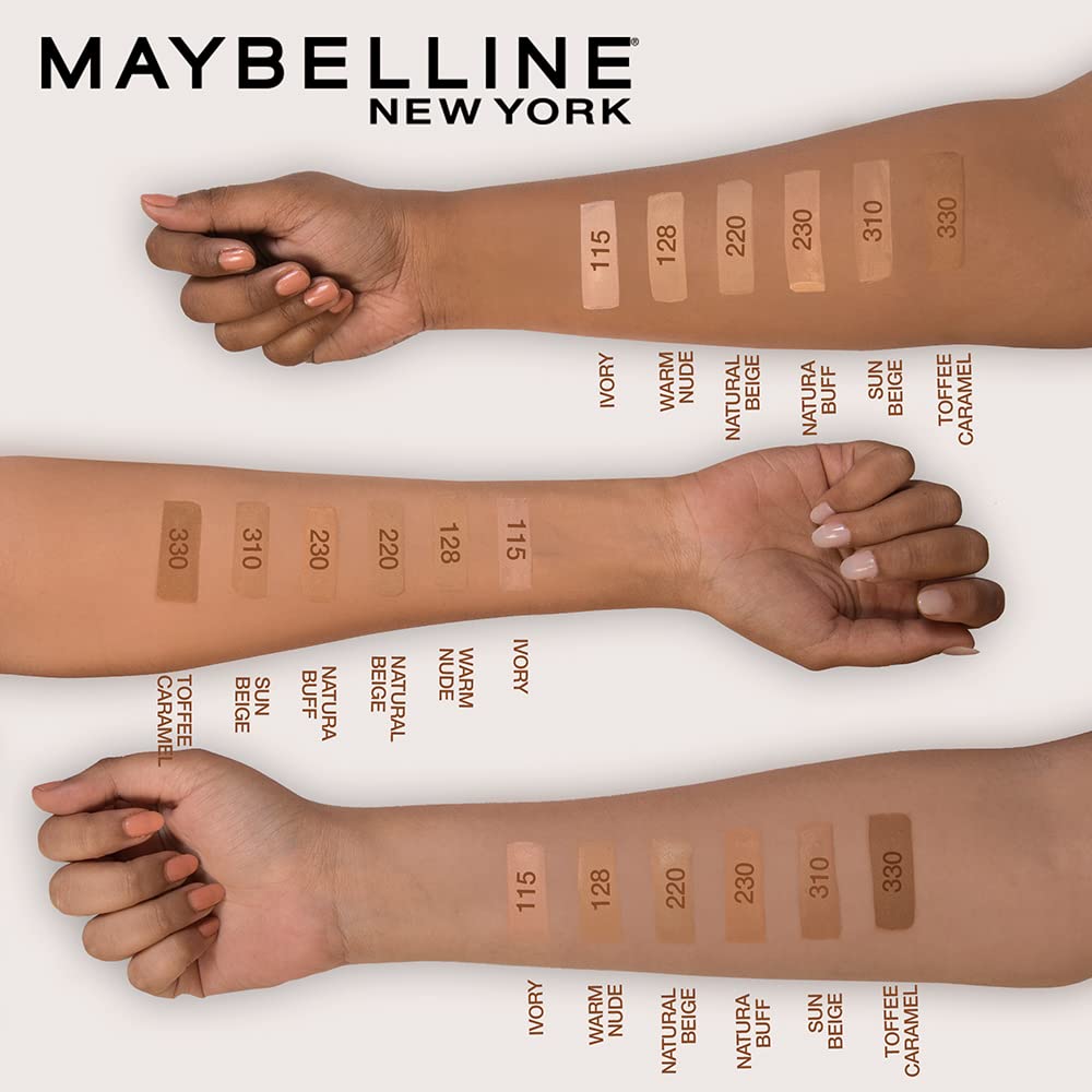 Maybelline New York Fit Me Matte+Poreless Liquid Foundation - 220 Natural Beige 18 MILLI_LITRE