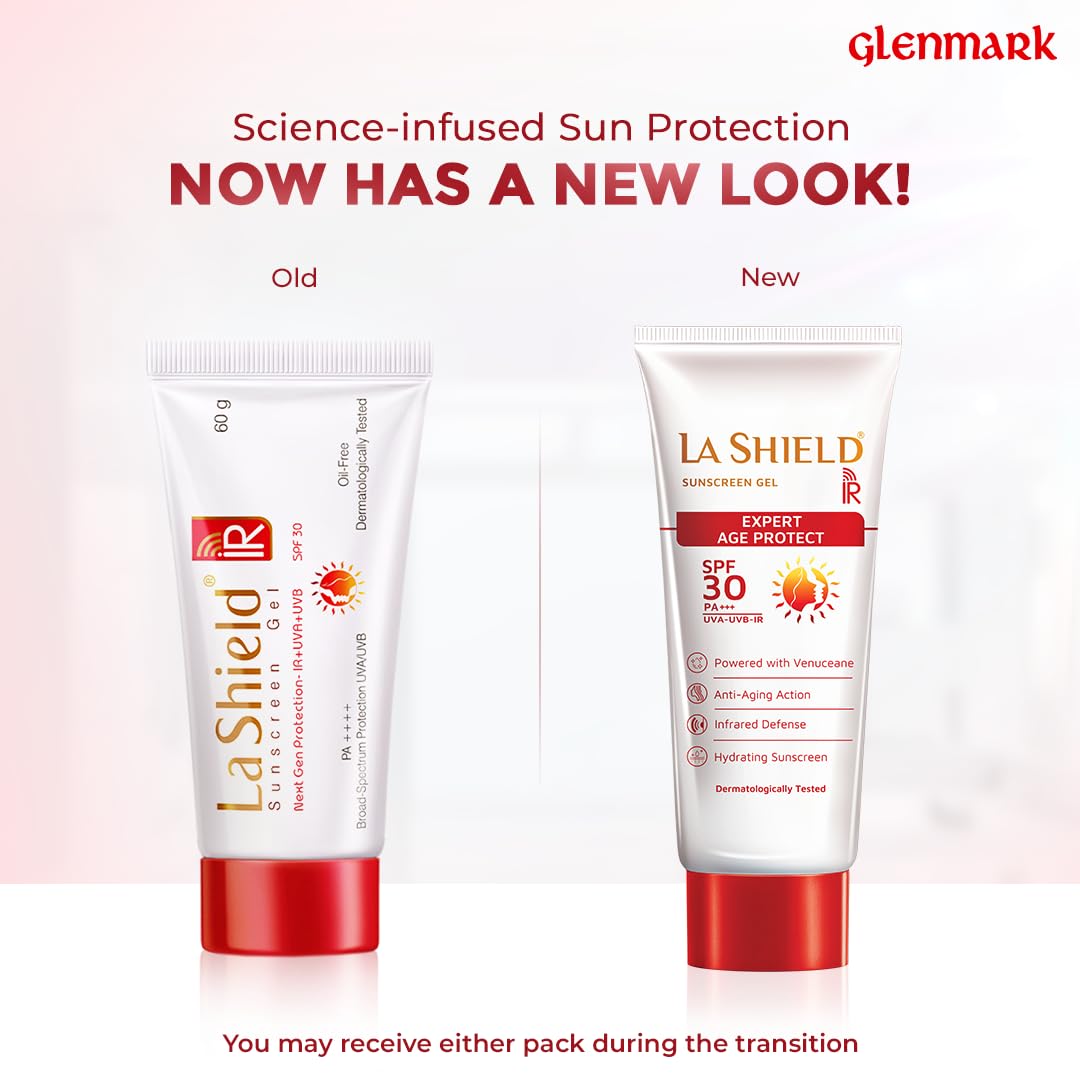 La Shield IR Spf 30 + Sunscreen Gel 60 g